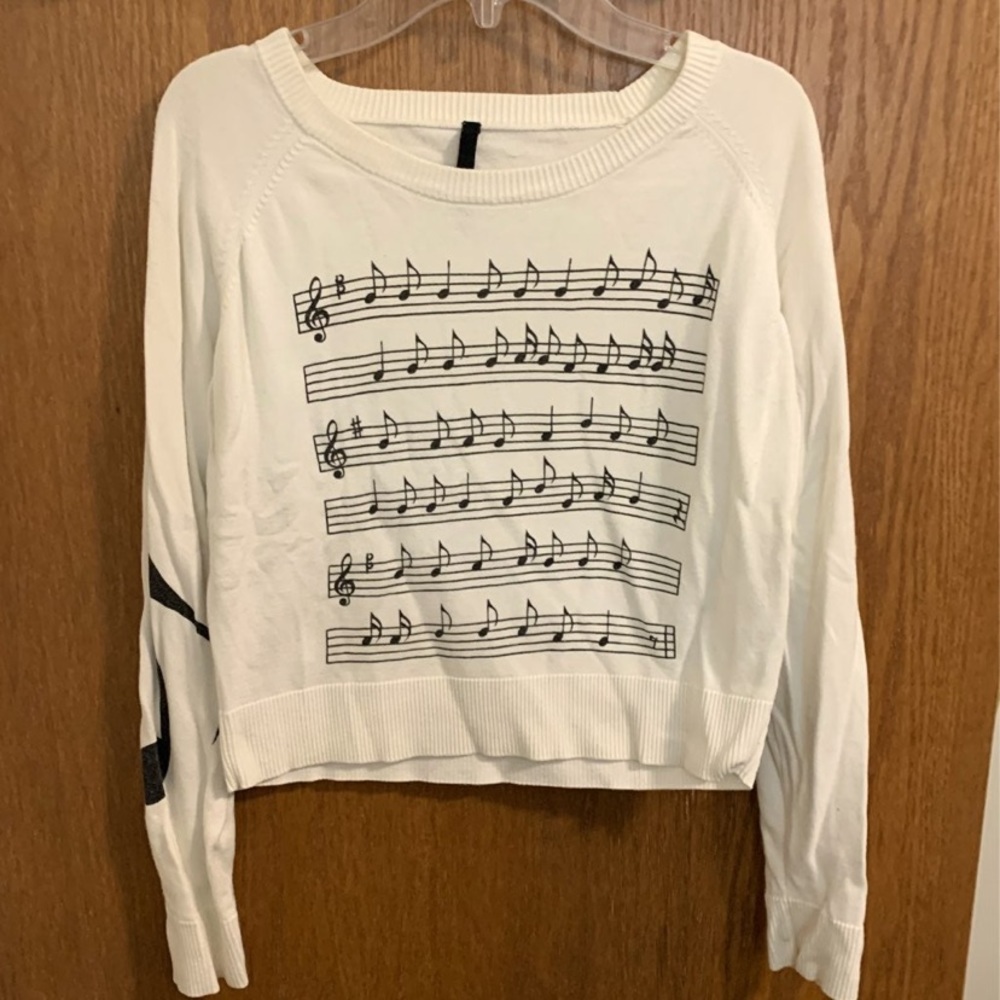 Urban Outfitters Jingle Bells Crop Sweater